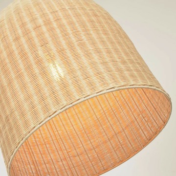 ??快速出貨?? 附發票 北歐日式餐廳吊燈侘寂風復古客廳臥室民宿茶室禪意吧臺藤編吊燈