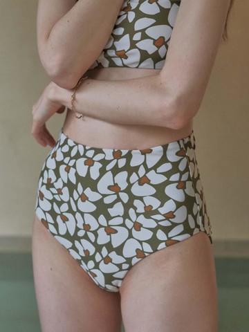 High-rise Brief Bikini [Green]