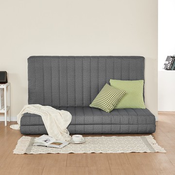 Jipkok 居家 9區 折疊式 床墊  特大雙人床  深灰色  11cm