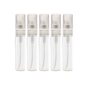 MYBeauty 玻璃噴霧分裝瓶5ml-5入 防疫酒精分裝/香水分裝小噴瓶/玻璃分裝/旅用分裝罐/小物分裝瓶/按壓式噴霧瓶