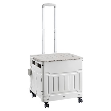 快樂小島 摺疊手推車 50L YN8813 灰色 輕鬆收納、省力搬運 居家生活好幫手  1個