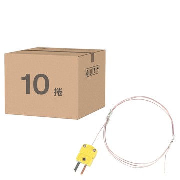 OMEGA Engineering K型熱電偶測溫線 回溫爐/高溫用 TTK36 K頭 + 線 + 點焊 70cm  10捲