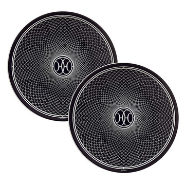 HERMES 愛馬仕 H Deco 麵包與奶油盤 037112P  2個  2個盤子  黑色 + 白色  直徑14cm