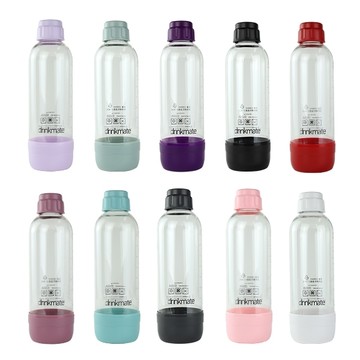 美國 drinkmate 410 犀牛機 1L專用耐壓水瓶 - 珍珠白