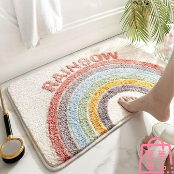 吸水地墊速干衛生間門口腳墊浴室防滑墊進門門墊地毯【聚寶屋】