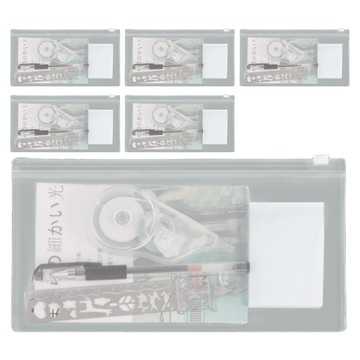 小麥購物 收納夾鍊袋 L2931  透明色  6個