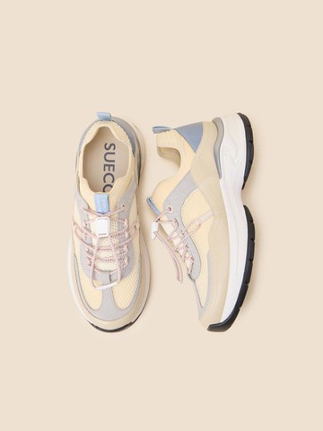 Suede Neoprene Outdoor Sneakers [Yellow] (DG4DS25051YEW)