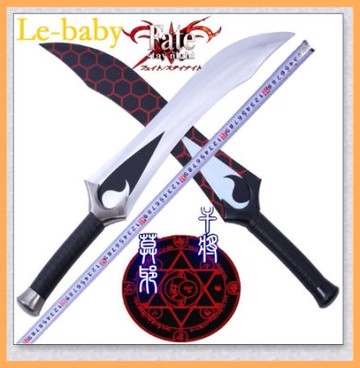 Le-baby fate干將莫邪紅A雙刀全金屬cosplay動漫武器刀衛宮士郎刀