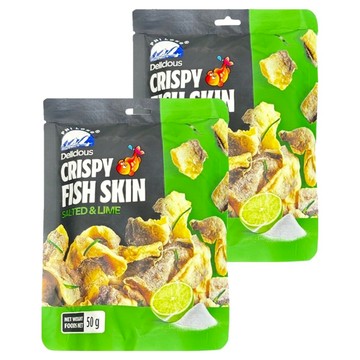 PHI LONG 越南魚皮 檸檬口味   50g  2包