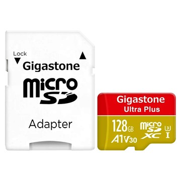 GIGASTONE 立達 MicroSDXC 記憶卡 128GB 讀取速度高達95MB/s A1等級 UHS-I U3 4K Ultra HD  1個