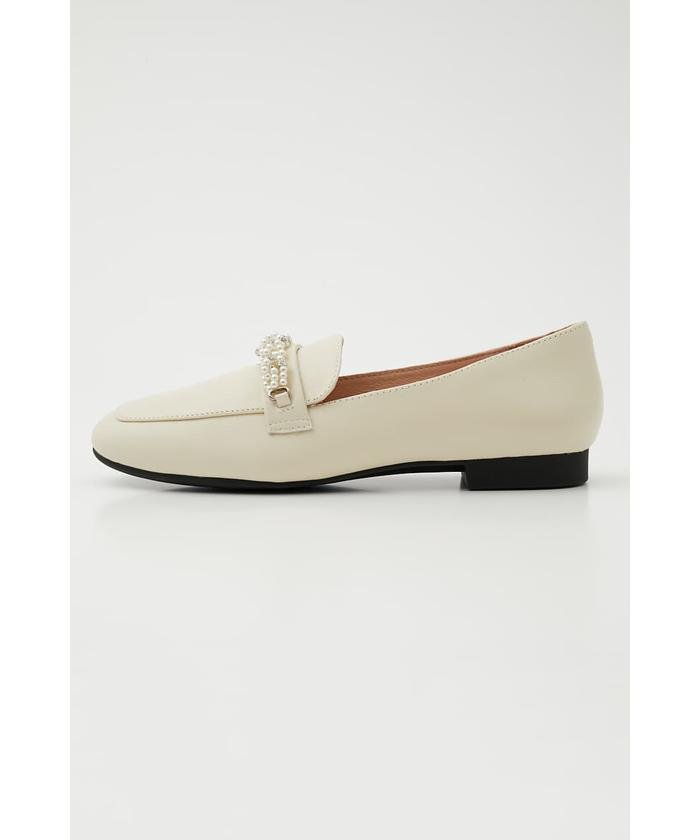 Staccato スタッカート パールベルトオペラシューズ レディース Wht 通販 Lineポイント最大1 0 Get Lineショッピング