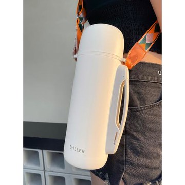 保溫杯1000ml大容量女士戶外熱水瓶水杯男便攜家用學生宿舍保溫壺