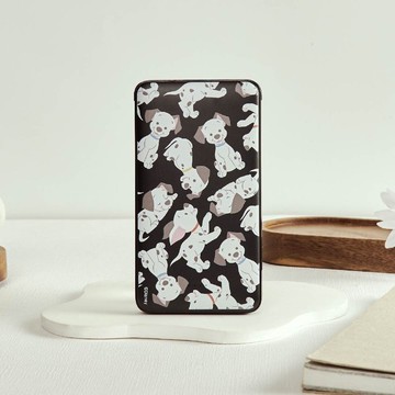 Disney Cats And Dogs-101忠狗款亂花雙線快充10000mAh行動電源