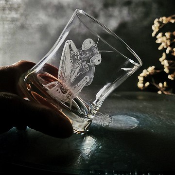 【巡狩杯客製】烈/調酒杯 可配對 手工雕圖/免費刻字