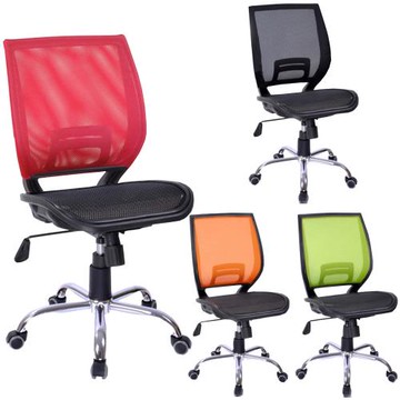 【DFhouse】超世代全網電腦椅(無扶手)(鐵腳)(4色)