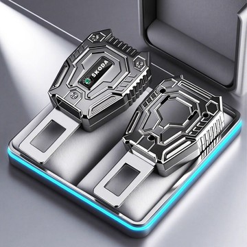 Skoda安全帶扣 斯柯達安全帶延長器 安全帶固定器Kamiq Kodiaq安全帶卡扣 karoq Fabia安全帶插片
