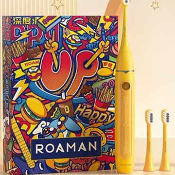 【免運特惠】X20軟毛聲波電動牙刷家用自動充電式ROAMAN羅曼