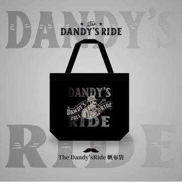2024 12th THE DANDY'S RIDE 鬍子老爹 限定手提袋 手提包