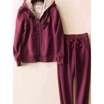 歐美訂單男女同款 保暖厚實加絨羊羔絨外套 運動休閑棉衣上衣大碼