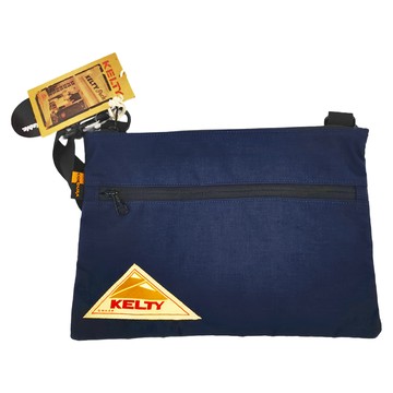 KELTY FLAT POUCH 肩背小袋  海軍藍  17 x 25 x 7cm