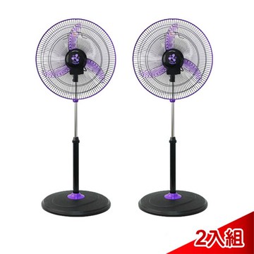 【伍田】18吋超廣角循環涼風扇 WT-1811S-二入組