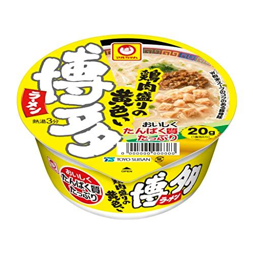 マルちゃん 鶏肉盛りの黄色い博多ラーメン 98g×12個