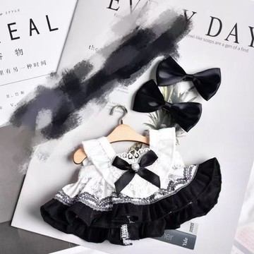 臺灣出貨 10cm娃衣 20cm娃衣 10cm棉花娃娃換裝 公主連衣裙套裝 jk制服可愛風洛麗塔 娃衣配件 娃娃換裝