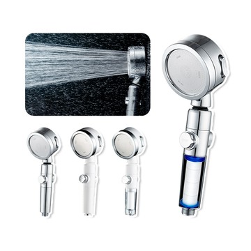 多功能過濾蓮蓬頭 【C211】 『4檔出水 一鍵止水』 附濾芯 增壓蓮蓬頭 加壓蓮蓬頭 省水蓮蓬頭 浴室蓮蓬頭 花灑 蓮蓬頭 衛浴用品