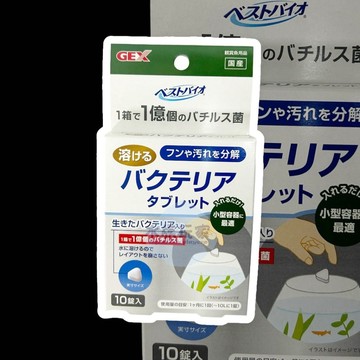 GEX 硝化菌錠 硝化菌 一億硝化菌 魚缸 水族 淨水 過濾系統 空氣缸 水質穩定 10入