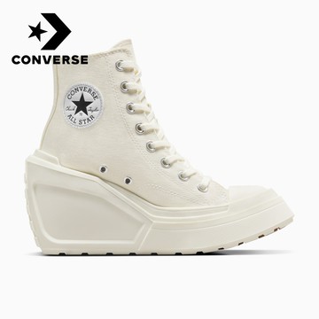 【Converse官方旗艦店】高跟厚底帆布鞋_女性_CHUCK 70 DE LUXE WEDGE_A06479C