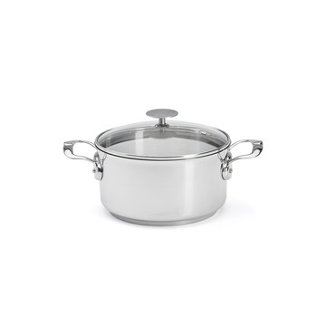 Milady系列 l 不鏽鋼雙耳燉鍋含蓋