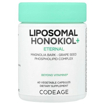 Codeage, Eternal, Liposomal Honokiol+, 60 Vegetable Capsules