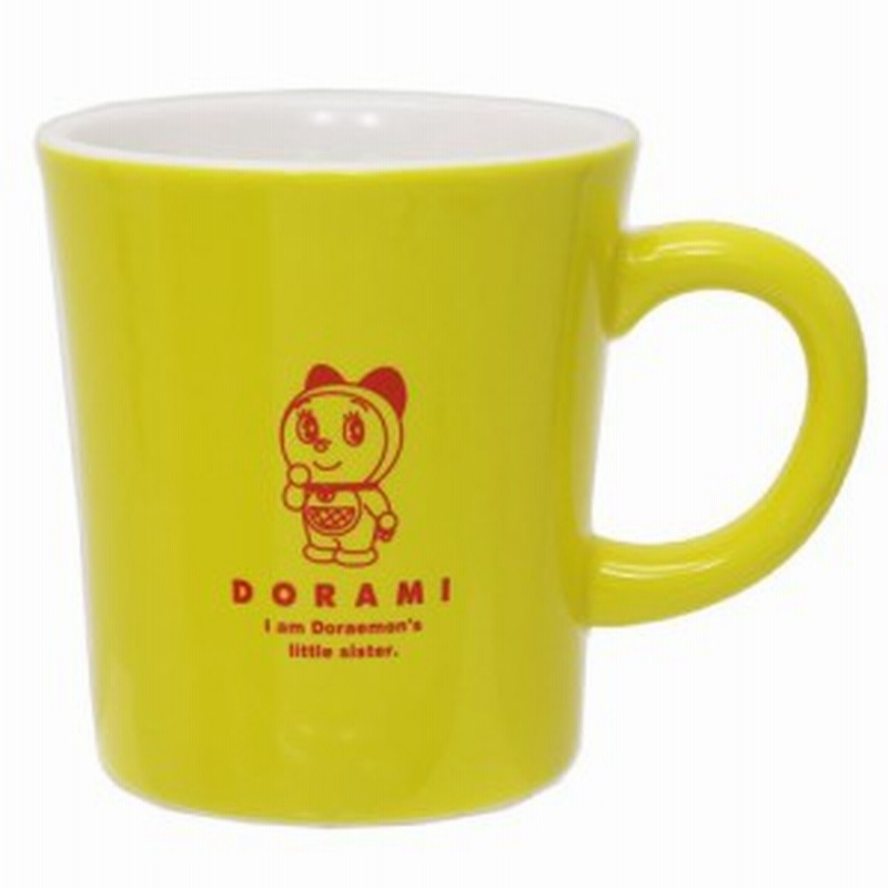 ドラえもん マグカップ 磁器製 カラーマグ ドラミちゃん イエロー ギフト雑貨 アニメキャラクター グッズ 通販 Lineポイント最大1 0 Get Lineショッピング