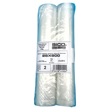 SICO 舒肥專用真空包裝袋捲型 2捲 105微米厚度  25 x 600cm  1包