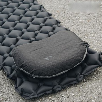 LHOKA便攜充氣枕戶外輕量枕套舒適可固定氣墊露營枕頭靠墊腰墊