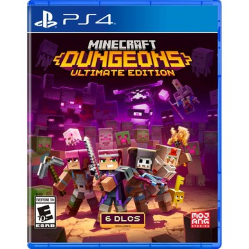 【AS電玩】PS4 麥塊 我的世界 地下城 終極版 Minecraft Dungeons 中文版 (國際版)