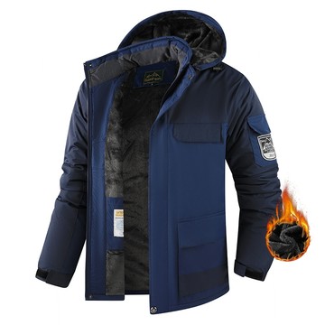 L-9XL 衝鋒外套 戶外登山外套 防潑水外套 防風防寒外套 冬季外套 情侶衝鋒衣 機能外套 冬季男生外套 加厚加絨外套