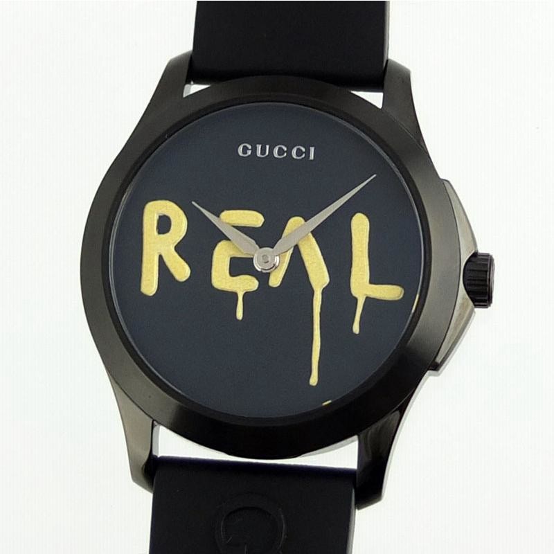 【美品】GUCCI グッチ　Gタイムレス　ゴースト　126.4 メンズ　腕時計 グッチ GUCCI Gタイムレス ゴースト YA1264017 126.4 クォーツ