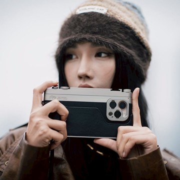 【預購】復古攝影手機殼 豪華版 15 pro max