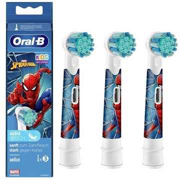 博朗OralB/歐樂b比兒童電動牙刷頭替換通用刷頭德國寶寶卡通軟毛 b7172