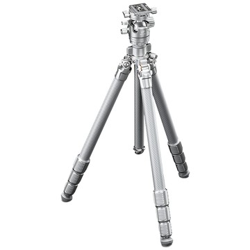 Leofoto 徠圖 公司貨 碳纖維三腳架含雲台 銀色  1個  LG-284C+LH-36R