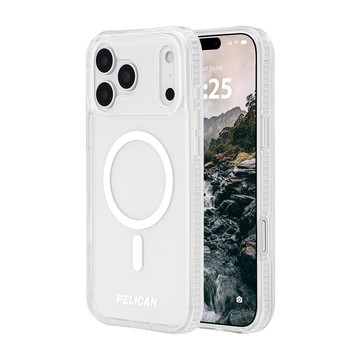 Pelican iPhone 17 系列 Protector 保護者 MagSafe 防摔手機殼 - 全透明