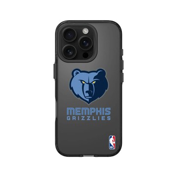 iPhone 16 Pro Clear 酷墨灰 - NBA - Logo-曼斐斯灰熊 Memphis Grizzlies