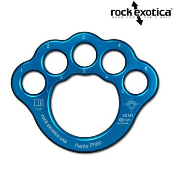 Rock Exotica PentaPlate 五孔分力盤/分力板//拖吊/救難/工程 RP2