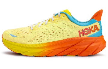 HOKA ONE ONE CLIFTON 8 ORANGE BEIGE