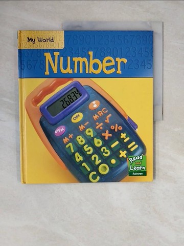 【書寶二手書T1／兒童文學_ZLF】Number (Read & Learn: My World S.)_Merttens, Ruth