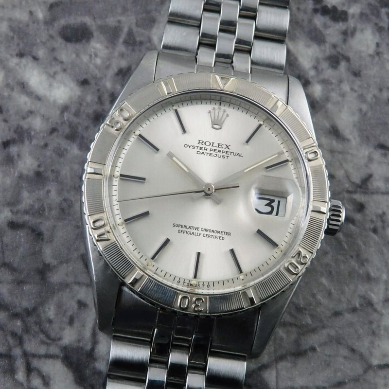 ロレックス アンティーク デイトジャスト サンダーバード WGベゼル  