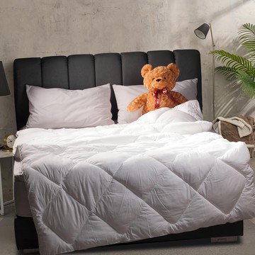 Carolan 立體車邊賽羽絨被 台灣製造 可水洗  雙人  白色