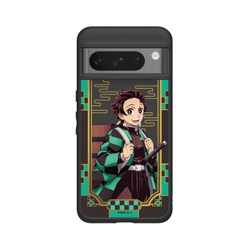 Pixel 8 Pro SolidSuit 黑 - 鬼滅之刃 Demon Slayer - 角色系列-炭治郎