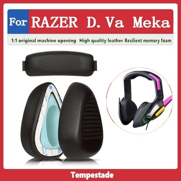 For RAZER D.Va Meka 耳墊 耳罩 耳機套 替換耳墊